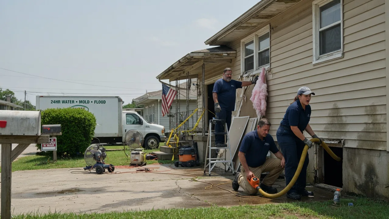 Water Damage Repair in Mountain Home, AR near me